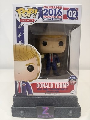 Funko Pop! The Vote Campaign 2016 Donald Trump #02 Rare Grail