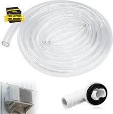 3Ft Portable Air Conditioner Drain Hose, 3/5 Inch Leakproof AC Drain Hose Kit, U