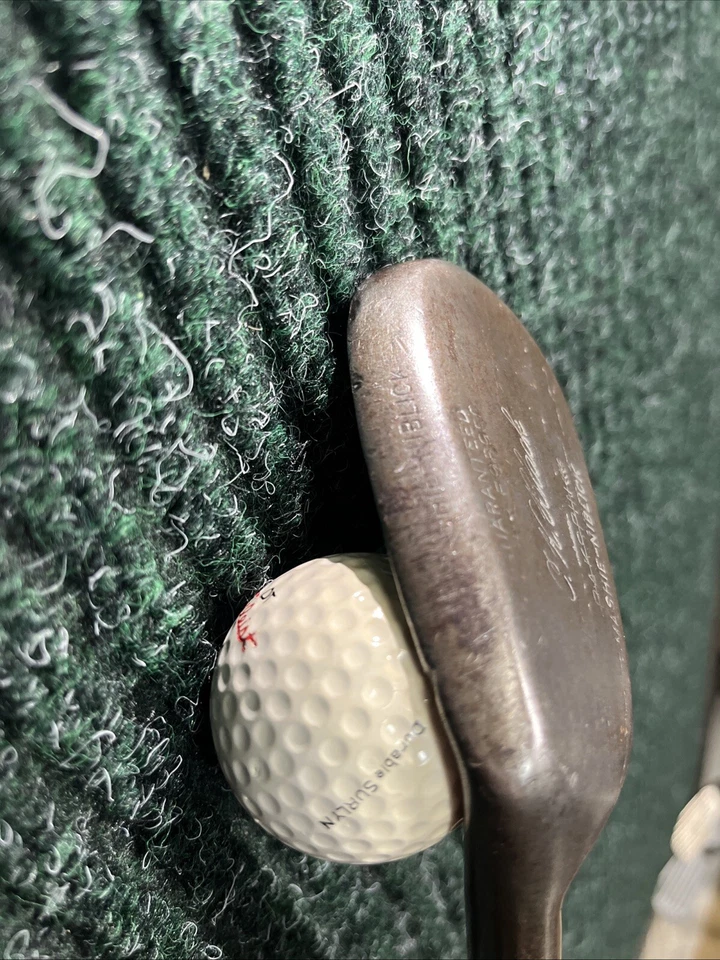 Hickory 高尔夫 卓越 罕见 CK 黑色 Bakspin LH Mashie-Niblick 深沟 KA66 — 第 2/4 张图片