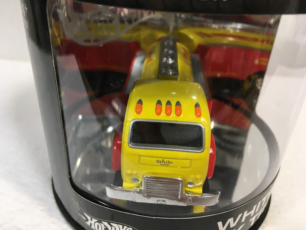 ホットウィール　シェル　タンクローリー　7千個　White Tank Truck HOT WHEELS WHITE TANK TRUCK SHELL HIGH TEST SERIES 4 of 4