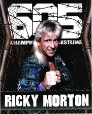 Ricky Morton autographed PHOTO 8x10 Signed HOF 1 2 Rock N Roll Express bronze
