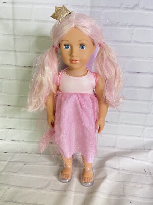 Our Generation Twinkle 18in Tooth Fairy Doll ONLY With Pink Outfit and Wings