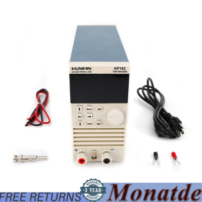 Single Channel DC Electronic Load Programmable Power Supply Tester 200W KP182