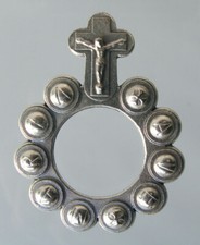 Stary różaniec dziesiąty - różaniec na palce - leniwy różaniec - (BC182.08)