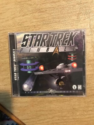 Star Trek pinball action arcade cd rom ibm pc game play windows 95 Interplay 