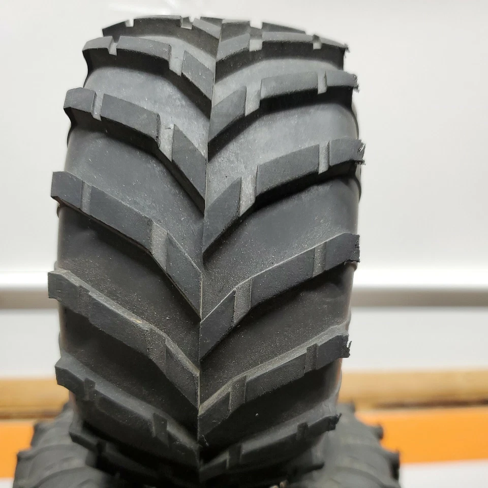 RARE PROLINE MASHER 2000 TIRES WITH INSERTS Glued to Rims - Image 3 of 4