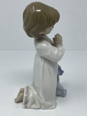 Vintage Lladro Nighttime Blessings Figurine #6581 1998 7 inches