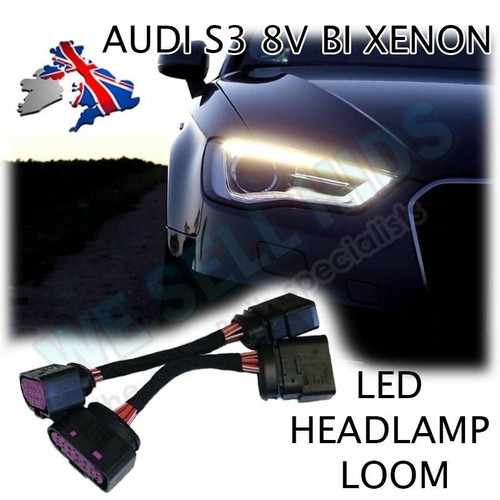 Audi A3 8V Facelift Retrofit Halogen to 