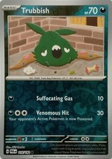 116/182 TRUBBISH REVERSE HOLO PARADOX RIFT POKEMON CARD