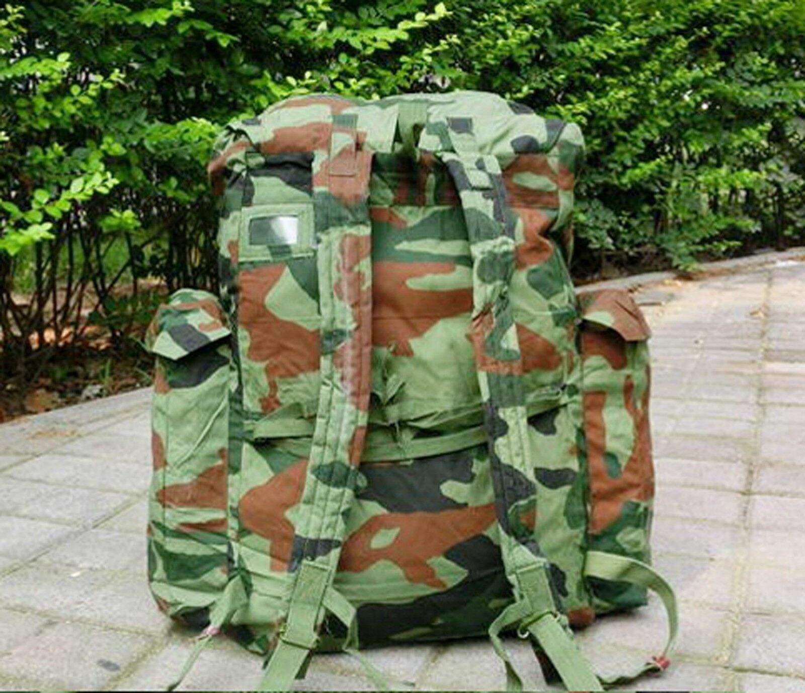 Surplus Chinese PLA Army Forest Camouflage Waterproof Field Pack Bag ...