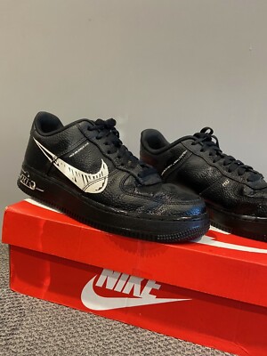 nike air force 1 lv8 schematic black
