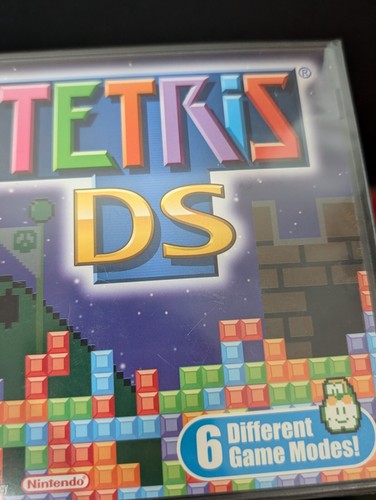 Tetris DS Brand New Factory Sealed Authentic - Has Some Marks/Scratches - Picture 13 of 18