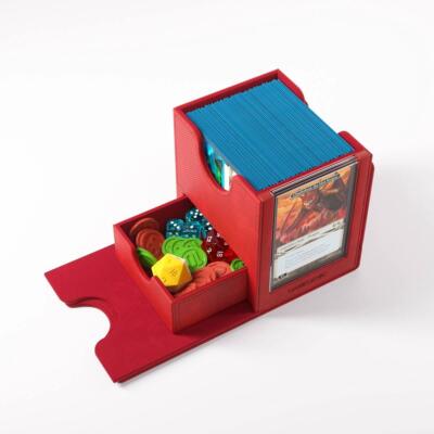 Gamegenic Portamazzo Deck Box Sidekick Pro 100+ XL RED Commander 
