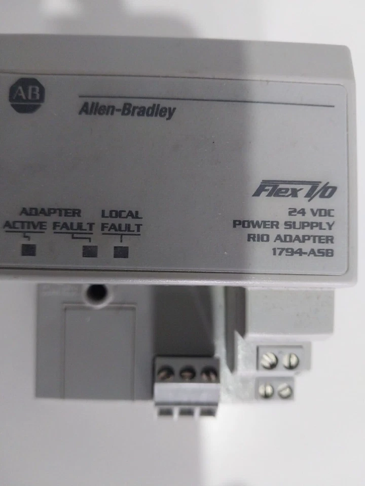 ALLEN BRADLEY FLEX I/O 1794-ASB 24 VDC Power Supply RIO Adapter Flex I/O - Photo 2/4