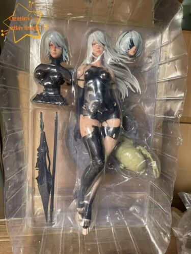 3 Cabezas con Caja Estatua NieR:Automata YoRHa No. Figura PVC Tipo B 18 pulgadas 2B Regalo - Imagen 6 de 14