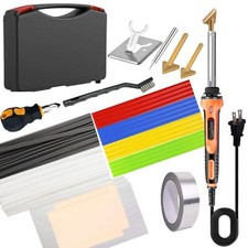 Plastic Welder 110v100w Plastic Welding Kit With 140plastic Rods 3 Tips 3 Wire M