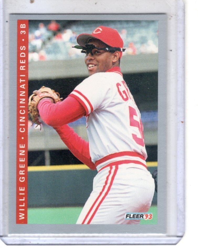 1993 Fleer - Willie Greene #34