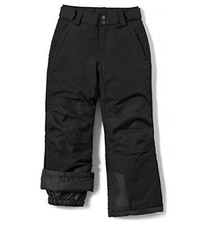 TSLA KIDS WINTER SNOW SPORT SKI PANTS INSULATED sz L 14-16 YOUTH BLACK KKB71