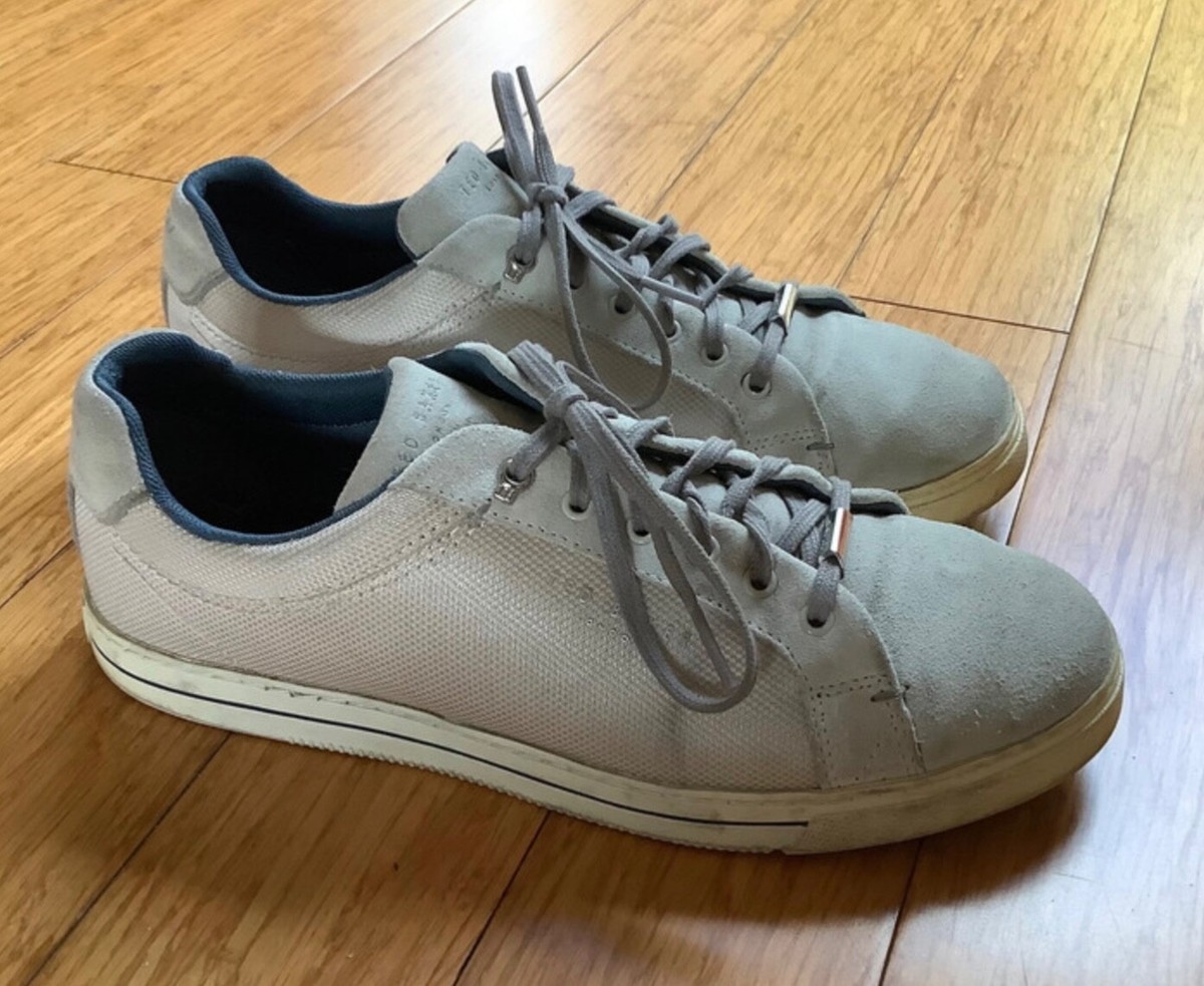 Ted Baker Men's Eeril Casual Canvas Trainers Shoes Size UK EU