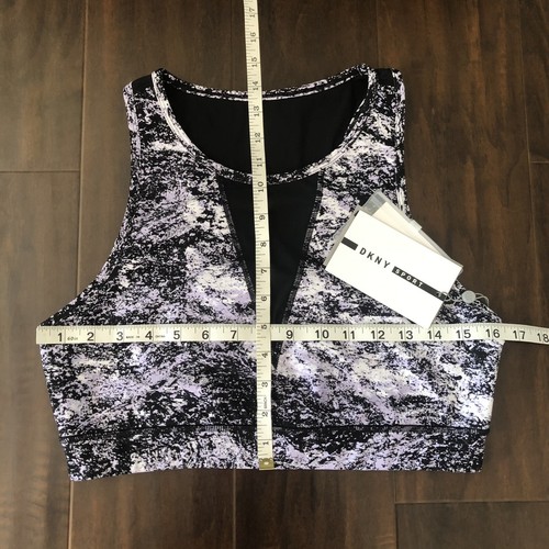 NWT: DKNY Sport Mesh Sports Bra Top Large - Picture 10 of 10