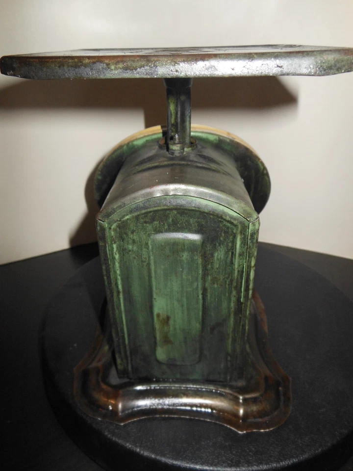 Báscula doméstica vintage metal vintage 24 libras (70-C) Foto 4 de 4