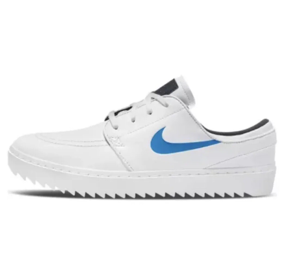 New NIKE JANOSKI G GOLF SHOES WHITE/BLUE AT4967-102 MEN SZ 7