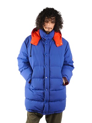 Vintage Gucci Daunensteppjacke Blau / Rot Größe 50 2XL