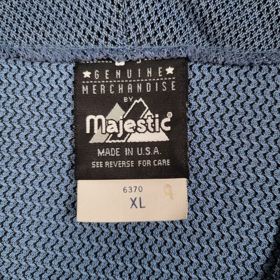 Vintage Baltimore Orioles Jersey Men XL Blue Majestic 90s Made in USA MLB Script - Image 3 of 4