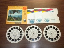 GREAT SMOKY MOUNTAINS NATIONAL PARK A 889 TN NC Viewmaster 3 reels PACKET SET