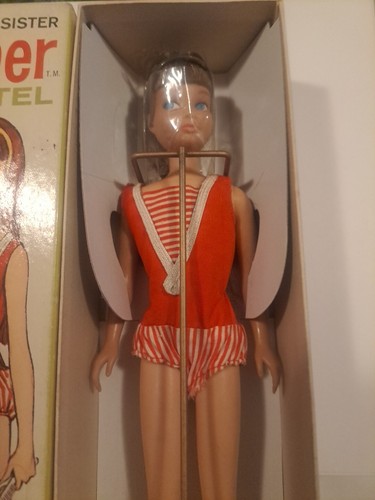 Vintage 1960's Barbies Little Sister SKIPPER DOLL Original w/ Box 0950 BRAND NEW - Picture 7 of 14