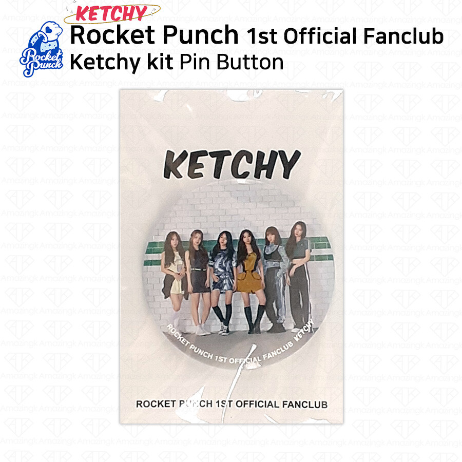 Rocket Punch 1st Official Fan Club Ketchy Kit Grip Tok Eco Bag