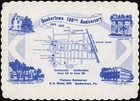 Vintage placemat TRAINERS RESTAURANT Quakertown 100th Anniversary Pennsylvania — photo 2
