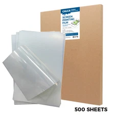 500 Sheets 13 x 19 Waterproof Inkjet Milky Transparency Film Local pickup