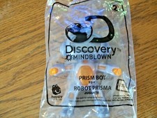 McDonald's Discovery Mindblown Orange Prism Bot Happy Meal Toy NIP 2