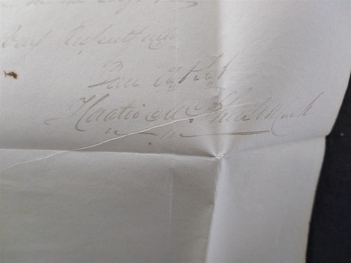 Maryland: Williamsport 1835 04/24 Stampless Cover to Hagerstown, Bank Letter - Picture 6 of 6