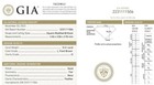 GIA certified loose .41ct I2 L princess cut diamond vintage antique Natural — photo 3
