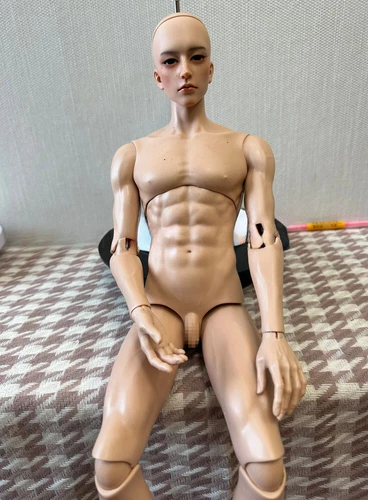 1/4 BJD Muñeca Niño Hombre Iple FID Bichun Piel Bronceada Clara Maquillaje Rostro Ojos Hágalo Usted Mismo Regalos - Imagen 2 de 11