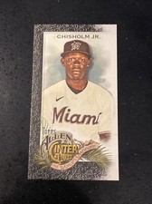 2022 Allen and Ginter Base Mini Black Border #48 Jazz Chisholm Jr.