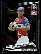 2022 Panini Elite Extra Edition Jonathan Moya /999 Dominican Prospect League