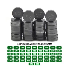 9.48mm Valve Shim 47Pc Kit 1.2mm-3.5mm HOT CAMS for Honda Yamaha Suzuki Kawasaki