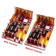 1pcs 3 Way 1500W Hi-Fi Audio Stage Crossover Speaker Frequency Divider Filter