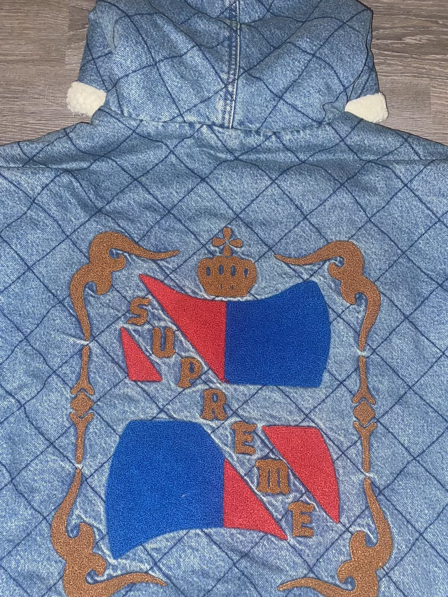 Supreme denim cheap jacket 2018