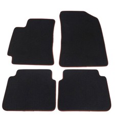 4 Pc Factory Fit Black Front Rear Carpets Floor Mats For 09-13 Toyota Corolla 4 Pc Factory Fit Black Front Rear Carpets Floor Mats For 09-13 Toyota Corolla