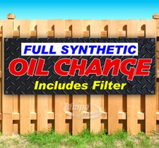 OIL CHANGE Advertising Vinyl Banner Flag Sign Many Sizes USA MECHANIC