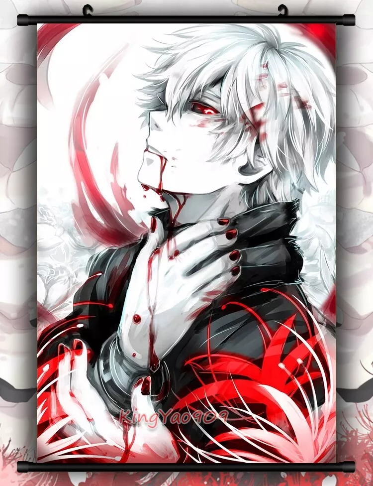 Tokyo Ghoul Kaneki Ken Japanese Anime HD Wall Art Decoration