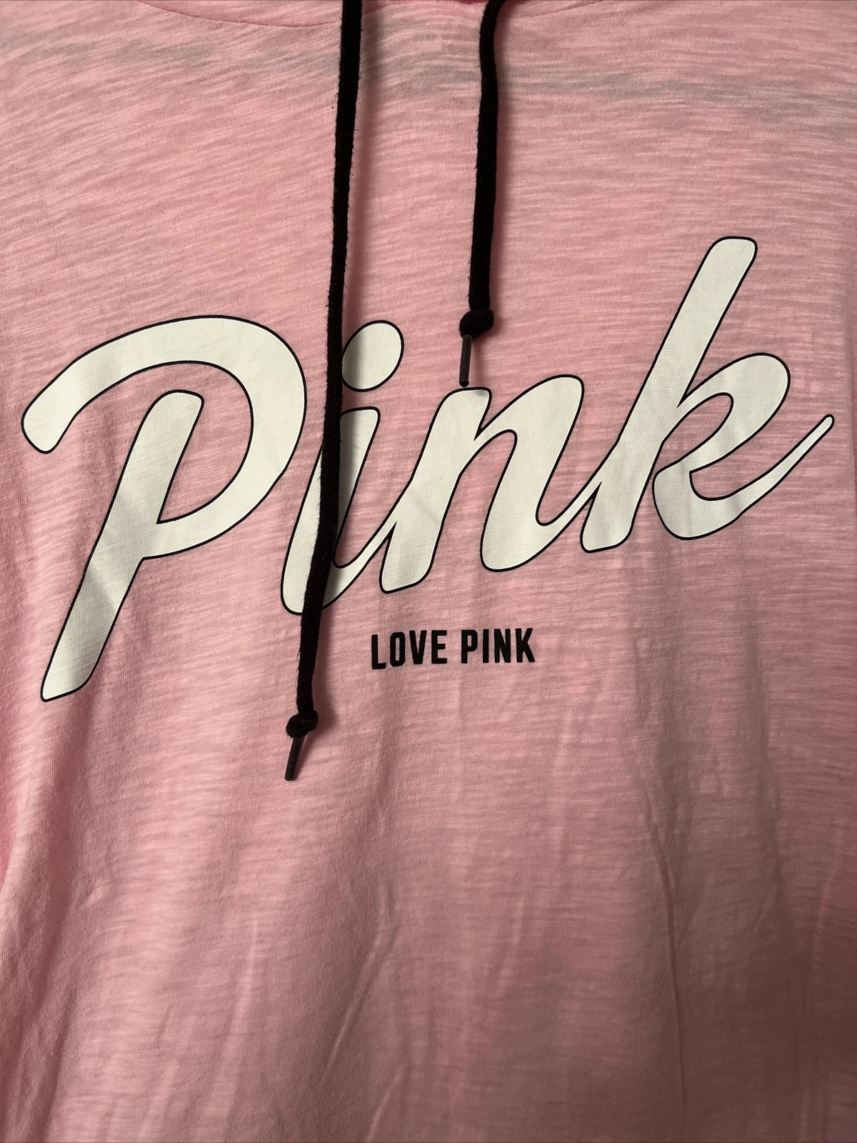 UNDERCOVER Felpa con cappuccio ROSA Victoria’s Secret piccola sottile Love rosa