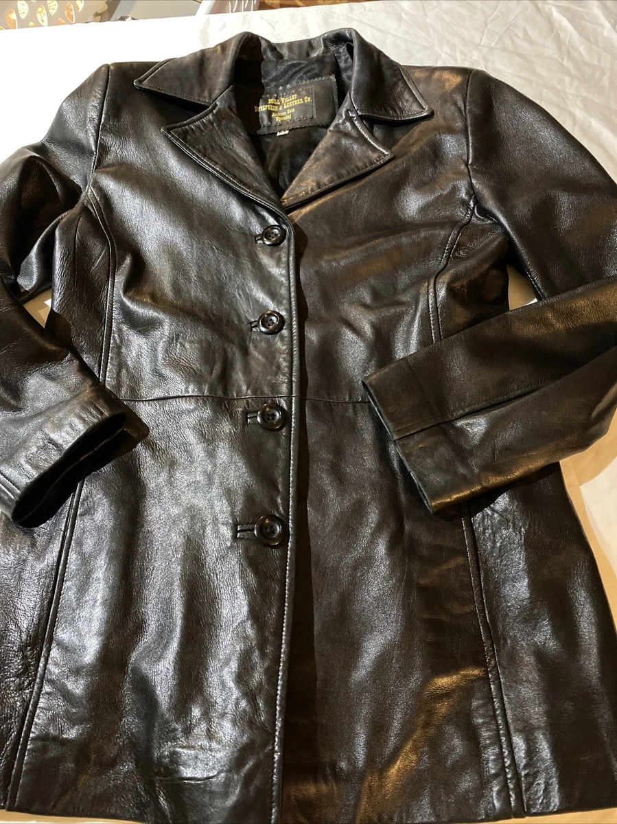 Sheepskin and leather coat best sale company