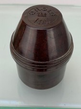 Onoto Brown Bakelite Traveling Case Only, Made in England 63.04 x 75.83 mm (e682