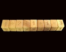 Math snake 9 block wood brain teaser puzzle USA