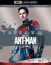 Ant-Man 4K UHD / Blu-ray  Digital NEW